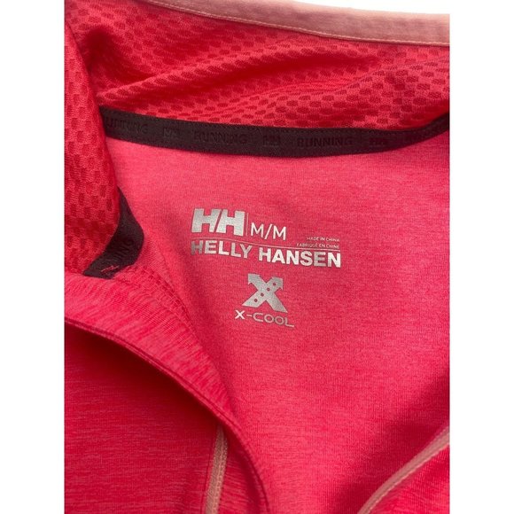 Helly Hansen Women's Aspire Flex 1/2 Zip Longsleeve Running Top Size M Pink - Picture 2 of 9